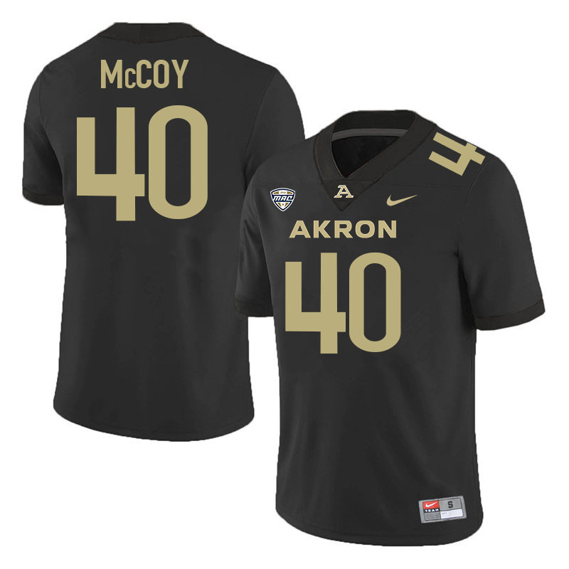 Bryan McCoy Akron Zips Jersey,University Of Akron #40 Bryan McCoy Jersey Youth-Black